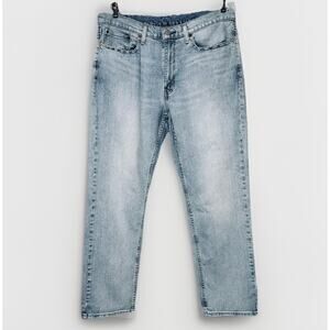 Levi's 514 Bootcut Jeans Mens 36X30 Light Wash Red Tab Zip School Classic Gorp